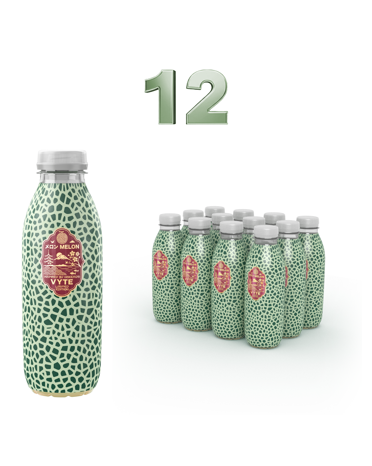 12x Vitamin Water - Melon