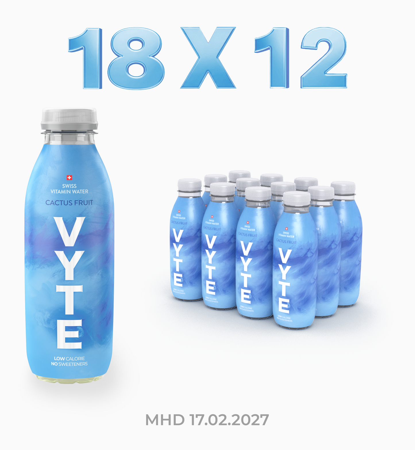 216x Vitamin Water Cactus Fruit